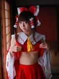 [Cosplay] Reimu Hakurei with dildo and toys - Touhou Project Cosplay(6)